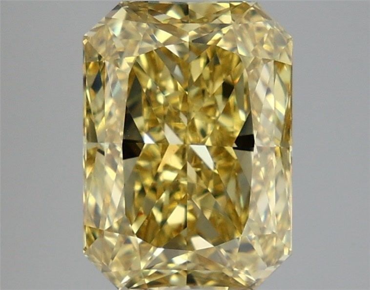 Loose Diamond - RADIANT 4.89ct Fancy Intense Yellow VS1: Loose Diamond - RADIANT 4.89ct Fancy Intense Yellow VS1 Source: This is a real non-mined Diamond that has been grown in a lab Shape: RADIANT Carats: 4.89 Color: Fancy Intense Yellow Certification: IGI