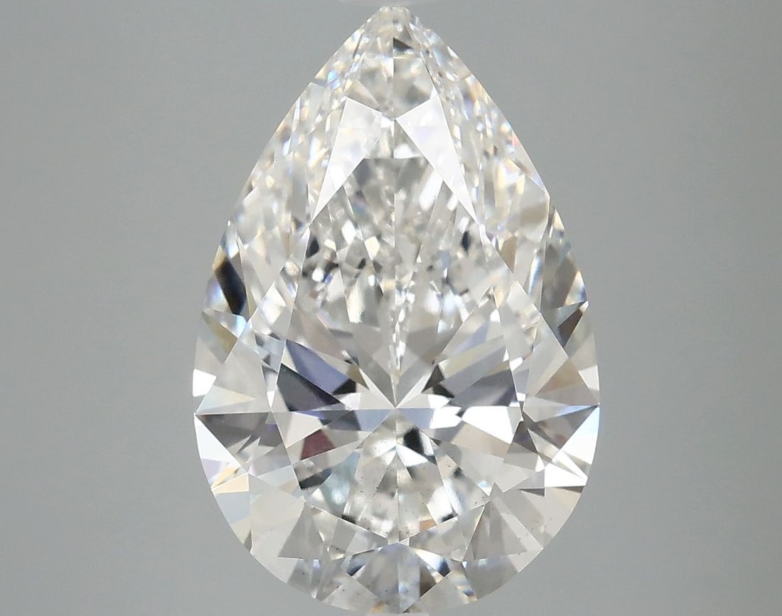 Loose Diamond - PEAR 4.92ct F VS2: Loose Diamond - PEAR 4.92ct F VS2 Source: This is a real non-mined Diamond that has been grown in a lab Shape: PEAR Carats: 4.92 Color: F Clarity: VS2 Certification: IGI Video: