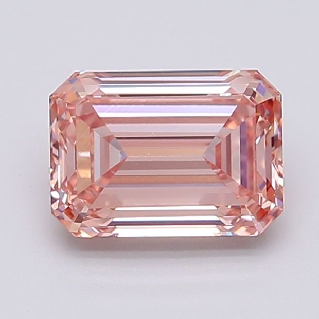 Loose Diamond - EMERALD 2.09ct Fancy Intense Pink VS1: Loose Diamond - EMERALD 2.09ct Fancy Intense Pink VS1 Source: This is a real non-mined Diamond that has been grown in a lab Shape: EMERALD Carats: 2.09 Color: Fancy Intense Pink Certification: IGI Vid