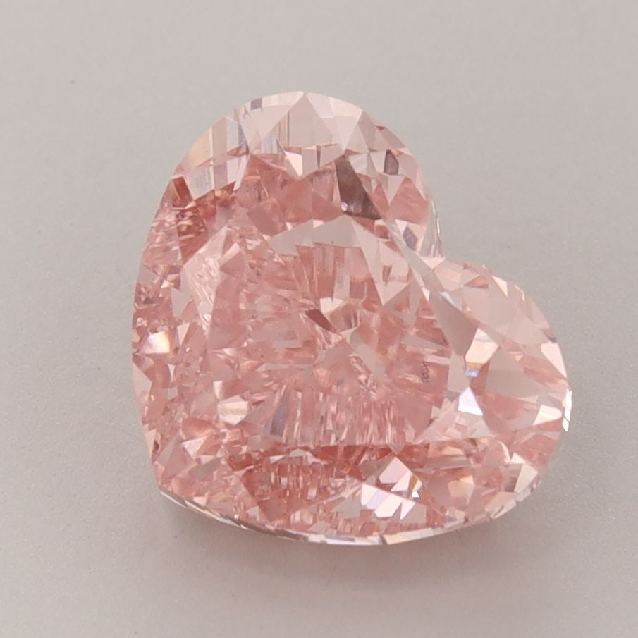 Loose Diamond - HEART 3.75ct Fancy Vivid Pink VVS2: Loose Diamond - HEART 3.75ct Fancy Vivid Pink VVS2 Source: This is a real non-mined Diamond that has been grown in a lab Shape: HEART Carats: 3.75 Color: Fancy Vivid Pink Certification: IGI Video:
