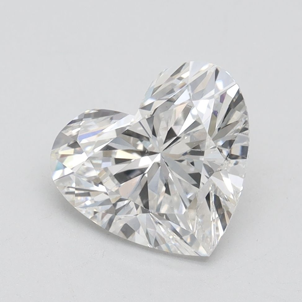 Loose Diamond - HEART 2.19ct F VS1: Loose Diamond - HEART 2.19ct F VS1 Source: This is a real non-mined Diamond that has been grown in a lab Shape: HEART Carats: 2.19 Color: F Clarity: VS1 Certification: IGI Video: