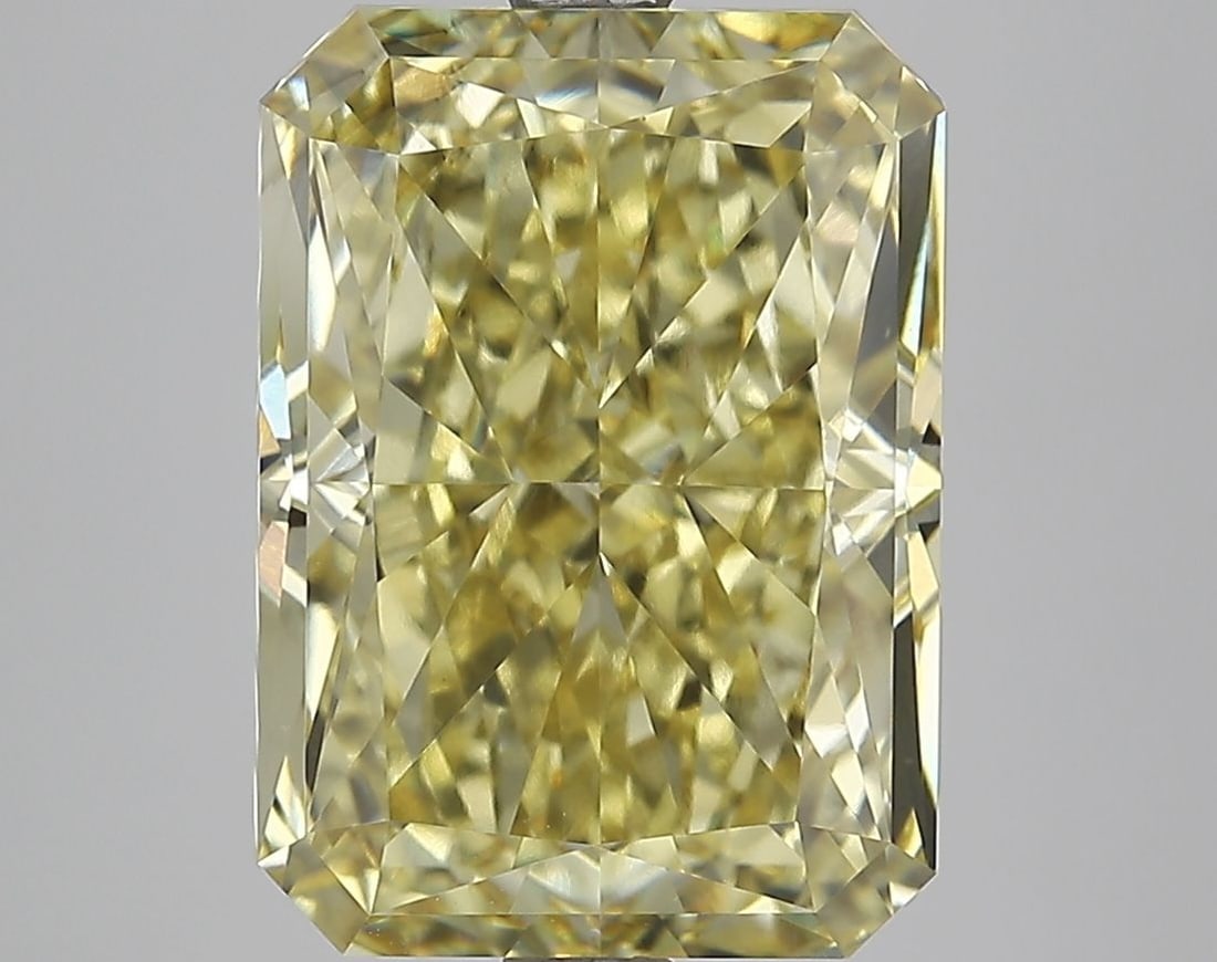 Loose Diamond - RADIANT 6.93ct Fancy Vivid Yellow VS2 (1 of 1)