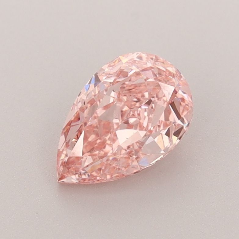 Loose Diamond - PEAR 1.01ct Fancy Vivid Pink VS2: Loose Diamond - PEAR 1.01ct Fancy Vivid Pink VS2 Source: This is a real non-mined Diamond that has been grown in a lab Shape: PEAR Carats: 1.01 Color: Fancy Vivid Pink Certification: IGI Video: