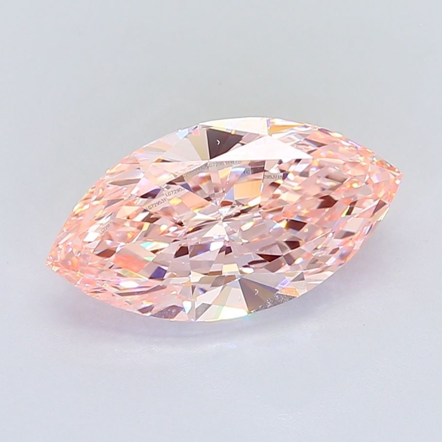 Loose Diamond - MARQUISE 4.54ct Fancy Intense Pink VS2: Loose Diamond - MARQUISE 4.54ct Fancy Intense Pink VS2 Source: This is a real non-mined Diamond that has been grown in a lab Shape: MARQUISE Carats: 4.54 Color: Fancy Intense Pink Certification: IGI V