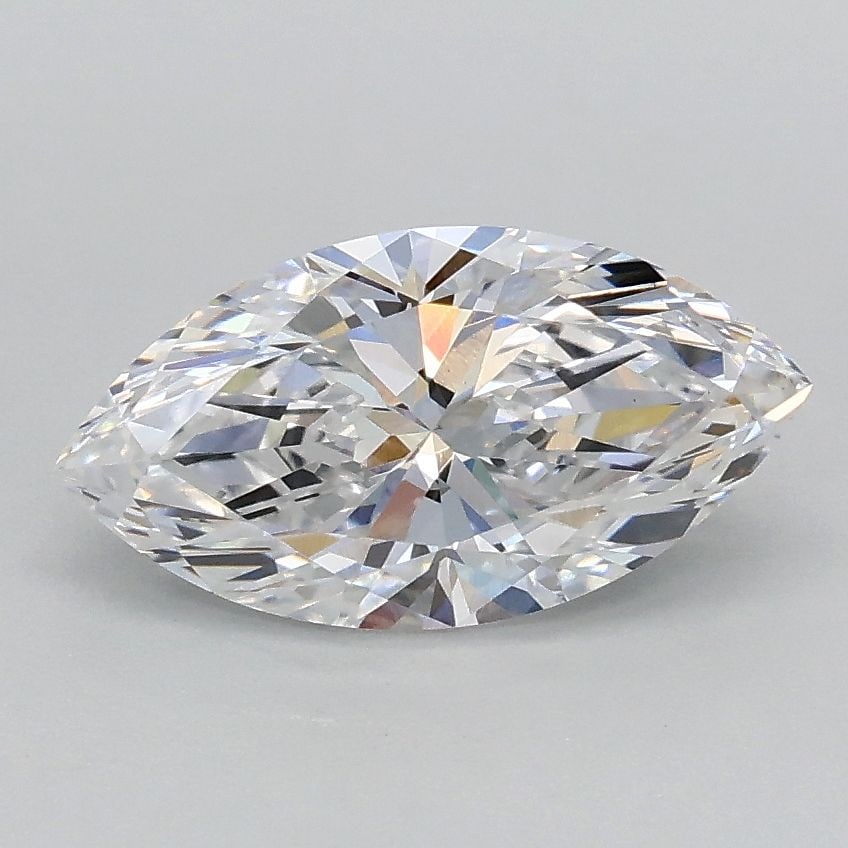 Loose Diamond - MARQUISE 1.0ct D VS1: Loose Diamond - MARQUISE 1.0ct D VS1 Source: This is a real non-mined Diamond that has been grown in a lab Shape: MARQUISE Carats: 1.0 Color: D Clarity: VS1 Certification: IGI Video: