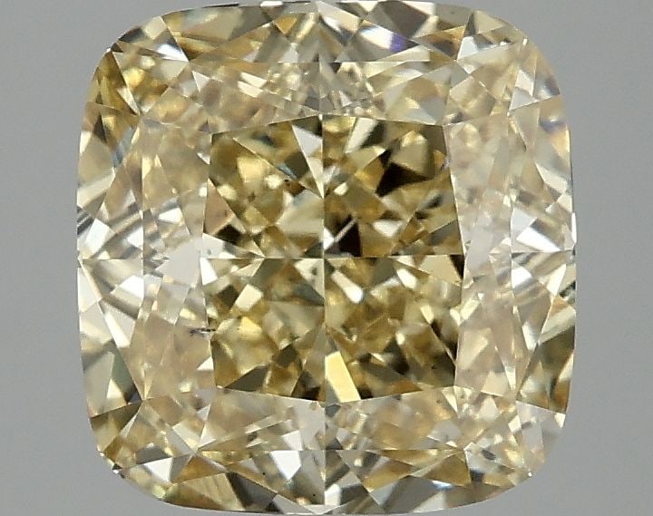 Loose Diamond - CUSHION MODIFIED 3.1ct Fancy Intense Yellow VS2: Loose Diamond - CUSHION MODIFIED 3.1ct Fancy Intense Yellow VS2 Source: This is a real non-mined Diamond that has been grown in a lab Shape: CUSHION MODIFIED Carats: 3.1 Color: Fancy Intense Yellow Ce