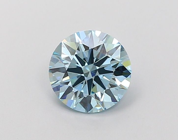 Ideal Loose Diamond - ROUND 1.02ct Fancy Intense Blue VVS2 (1 of 1)