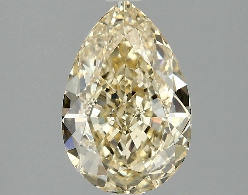 Loose Diamond - PEAR 2.05ct Fancy Vivid Yellow VVS2: Loose Diamond - PEAR 2.05ct Fancy Vivid Yellow VVS2 Source: This is a real non-mined Diamond that has been grown in a lab Shape: PEAR Carats: 2.05 Color: Fancy Vivid Yellow Certification: IGI Video:
