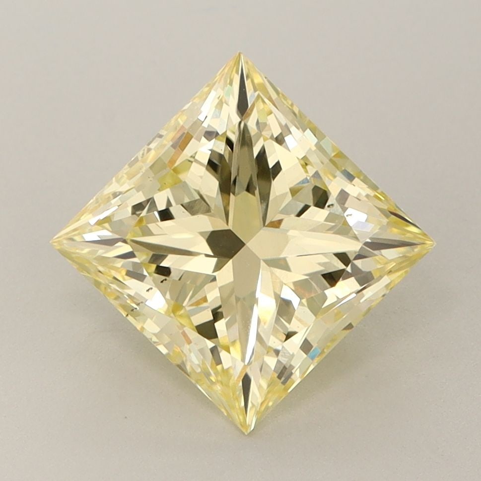 Loose Diamond - PRINCESS 2.75ct Fancy Intense Yellow VS2: Loose Diamond - PRINCESS 2.75ct Fancy Intense Yellow VS2 Source: This is a real non-mined Diamond that has been grown in a lab Shape: PRINCESS Carats: 2.75 Color: Fancy Intense Yellow Certification: I