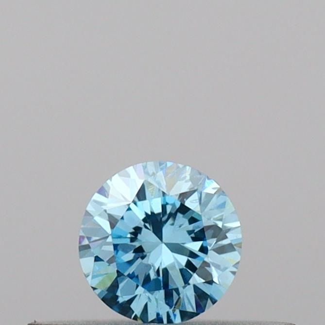 Loose Diamond - ROUND 0.17ct Fancy Vivid Blue SI1: Loose Diamond - ROUND 0.17ct Fancy Vivid Blue SI1 Source: This is a real non-mined Diamond that has been grown in a lab Shape: ROUND Carats: 0.17 Color: Fancy Vivid Blue Certification: IGI Video: