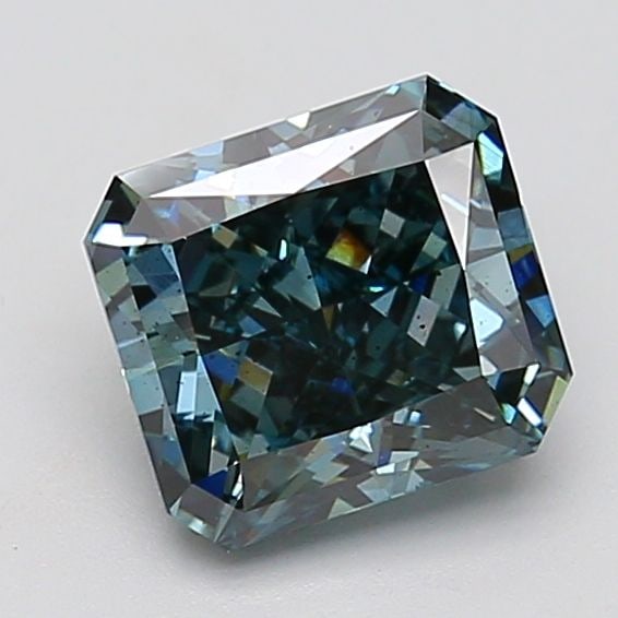 Loose Diamond - RADIANT 2.71ct Fancy Vivid Blue SI1 (1 of 1)