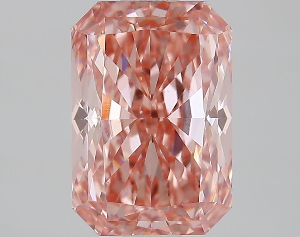 Loose Diamond - RADIANT 1.81ct Fancy Vivid Pink VVS2: Loose Diamond - RADIANT 1.81ct Fancy Vivid Pink VVS2 Source: This is a real non-mined Diamond that has been grown in a lab Shape: RADIANT Carats: 1.81 Color: Fancy Vivid Pink Certification: IGI Video: