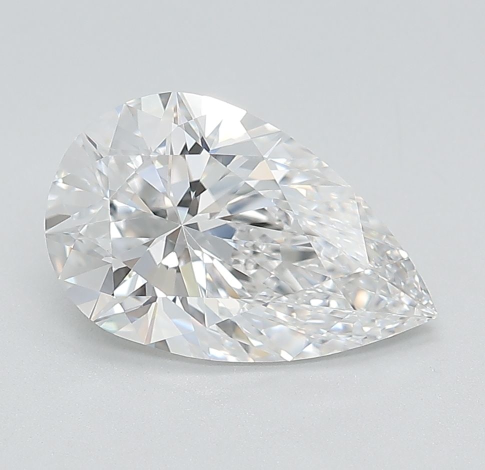 Loose Diamond - PEAR 2.51ct D VVS1: Loose Diamond - PEAR 2.51ct D VVS1 Source: This is a real non-mined Diamond that has been grown in a lab Shape: PEAR Carats: 2.51 Color: D Clarity: VVS1 Certification: IGI Video: