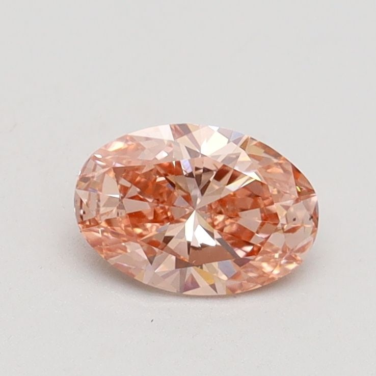 Loose Diamond - OVAL 0.53ct Fancy Intense Pink SI1: Loose Diamond - OVAL 0.53ct Fancy Intense Pink SI1 Source: This is a real non-mined Diamond that has been grown in a lab Shape: OVAL Carats: 0.53 Color: Fancy Intense Pink Certification: IGI Video: