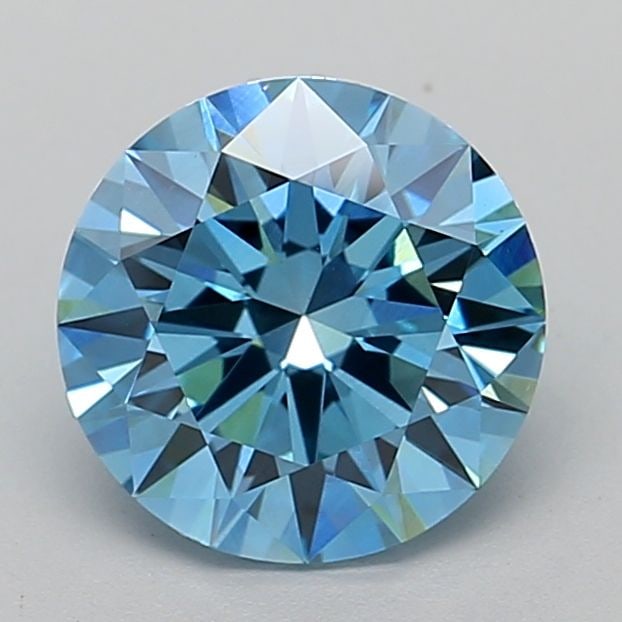 Ideal Loose Diamond - ROUND 2.57ct Fancy Vivid Blue VS1: Ideal Loose Diamond - ROUND 2.57ct Fancy Vivid Blue VS1 Source: This is a real non-mined Diamond that has been grown in a lab Shape: ROUND Carats: 2.57 Color: Fancy Vivid Blue Certification: IGI Video