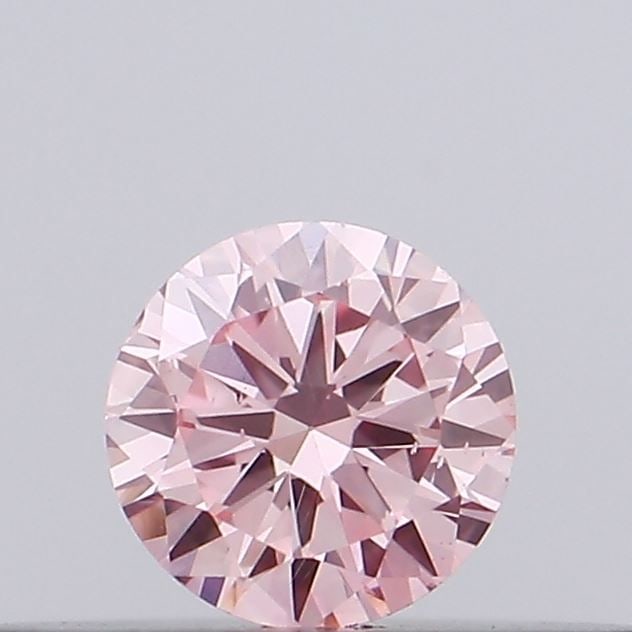 Loose Diamond - ROUND 0.11ct Fancy Intense Pink VS2: Loose Diamond - ROUND 0.11ct Fancy Intense Pink VS2 Source: This is a real non-mined Diamond that has been grown in a lab Shape: ROUND Carats: 0.11 Color: Fancy Intense Pink Certification: IGI Video: