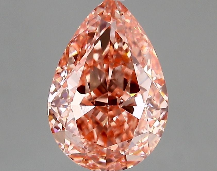 Loose Diamond - PEAR 2.0ct Fancy Vivid Pink VVS2 (1 of 1)