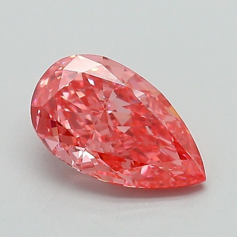 Loose Diamond - PEAR 1.19ct Fancy Vivid Pink VS1: Loose Diamond - PEAR 1.19ct Fancy Vivid Pink VS1 Source: This is a real non-mined Diamond that has been grown in a lab Shape: PEAR Carats: 1.19 Color: Fancy Vivid Pink Certification: IGI Video: