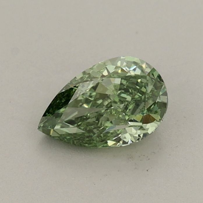 Loose Diamond - PEAR 0.55ct Fancy Vivid Green VS2: Loose Diamond - PEAR 0.55ct Fancy Vivid Green VS2 Source: This is a real non-mined Diamond that has been grown in a lab Shape: PEAR Carats: 0.55 Color: Fancy Vivid Green Certification: IGI Video: