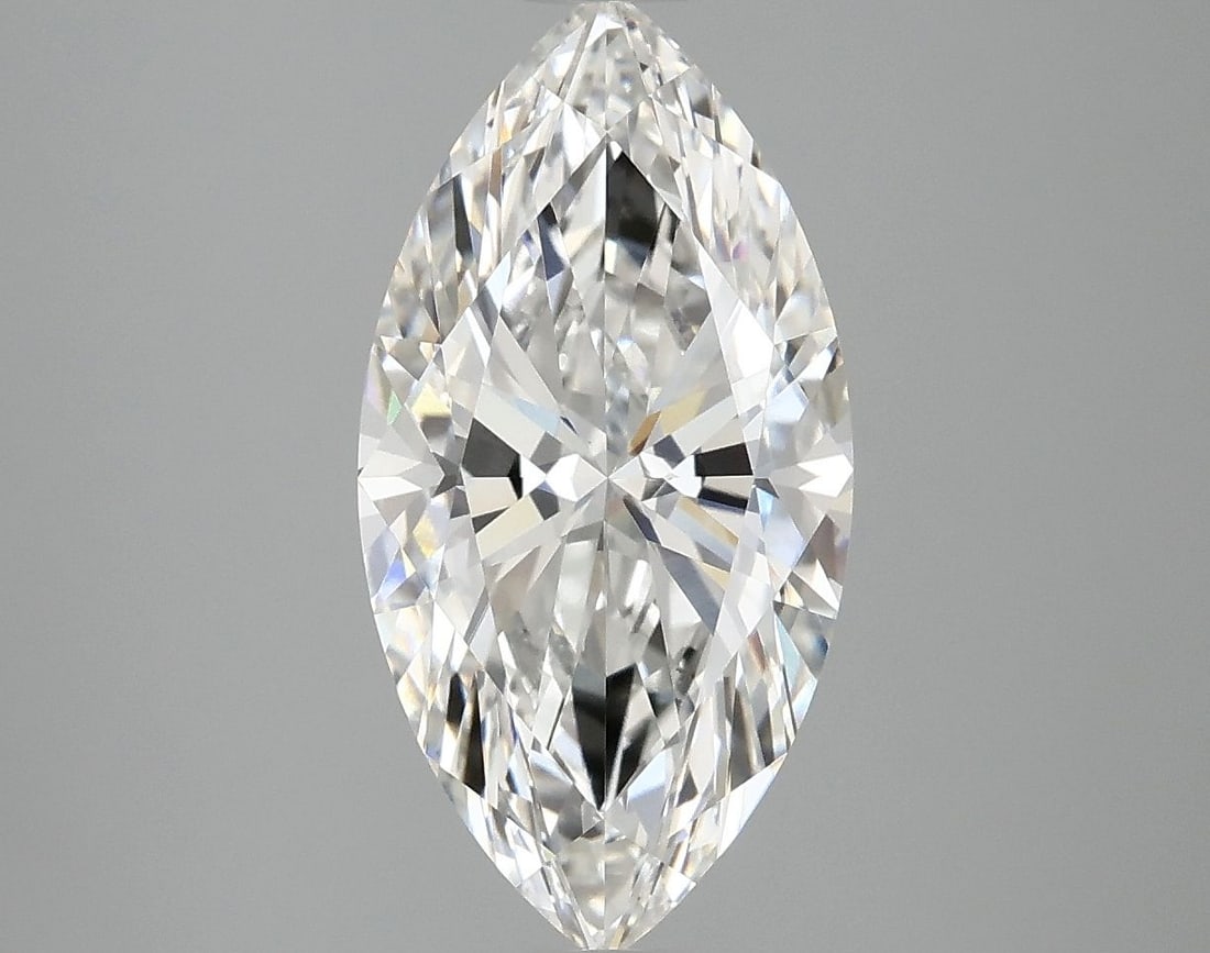 Loose Diamond - MARQUISE 3.08ct F VVS2: Loose Diamond - MARQUISE 3.08ct F VVS2 Source: This is a real non-mined Diamond that has been grown in a lab Shape: MARQUISE Carats: 3.08 Color: F Clarity: VVS2 Certification: IGI Video: