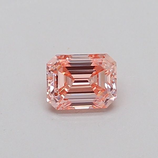 Loose Diamond - EMERALD 0.31ct Fancy Intense Pink VS2: Loose Diamond - EMERALD 0.31ct Fancy Intense Pink VS2 Source: This is a real non-mined Diamond that has been grown in a lab Shape: EMERALD Carats: 0.31 Color: Fancy Intense Pink Certification: IGI Vid