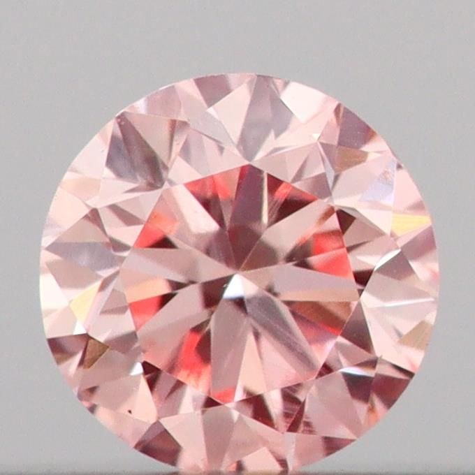 Loose Diamond - ROUND 0.14ct Fancy Intense Pink VS1: Loose Diamond - ROUND 0.14ct Fancy Intense Pink VS1 Source: This is a real non-mined Diamond that has been grown in a lab Shape: ROUND Carats: 0.14 Color: Fancy Intense Pink Certification: IGI Video: