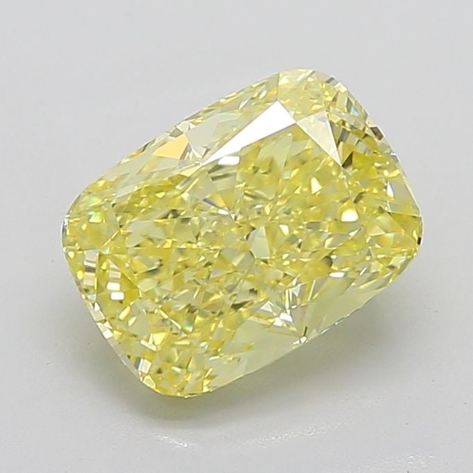 Loose Diamond - CUSHION MODIFIED 4.52ct Fancy Intense Yellow VS1: Loose Diamond - CUSHION MODIFIED 4.52ct Fancy Intense Yellow VS1 Source: This is a real non-mined Diamond that has been grown in a lab Shape: CUSHION MODIFIED Carats: 4.52 Color: Fancy Intense Yellow