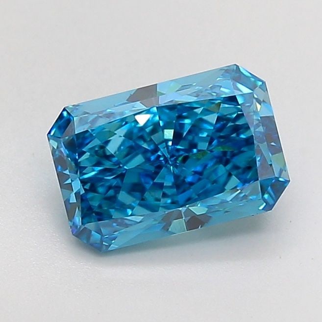 Loose Diamond - RADIANT 2.0ct Fancy Vivid Blue VS1: Loose Diamond - RADIANT 2.0ct Fancy Vivid Blue VS1 Source: This is a real non-mined Diamond that has been grown in a lab Shape: RADIANT Carats: 2.0 Color: Fancy Vivid Blue Certification: IGI Video: