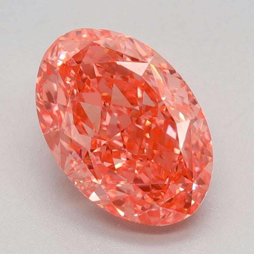 Loose Diamond - OVAL 1.91ct Fancy Vivid Pink VS1: Loose Diamond - OVAL 1.91ct Fancy Vivid Pink VS1 Source: This is a real non-mined Diamond that has been grown in a lab Shape: OVAL Carats: 1.91 Color: Fancy Vivid Pink Certification: IGI Video: