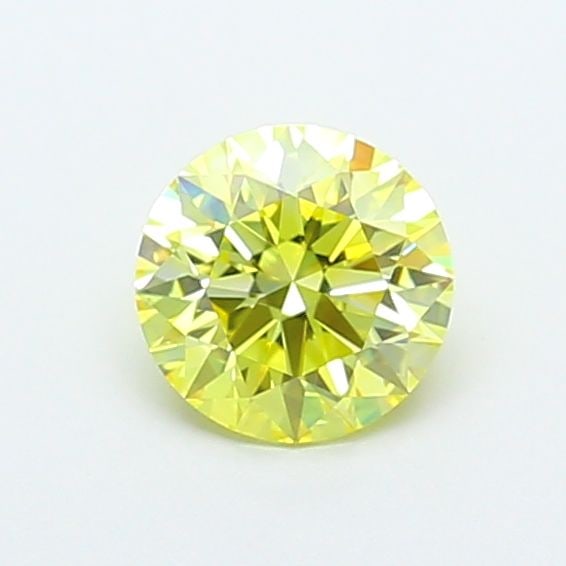 Ideal Loose Diamond - ROUND 1.1ct Fancy Intense Yellow VVS2 (1 of 1)
