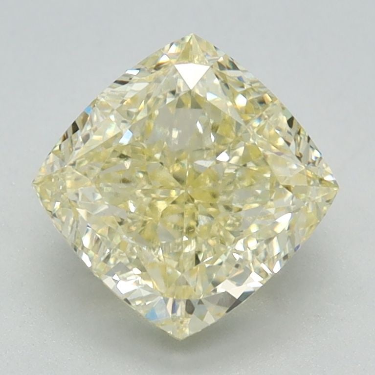 Loose Diamond - CUSHION MODIFIED 1.77ct Fancy Intense Yellow VS1: Loose Diamond - CUSHION MODIFIED 1.77ct Fancy Intense Yellow VS1 Source: This is a real non-mined Diamond that has been grown in a lab Shape: CUSHION MODIFIED Carats: 1.77 Color: Fancy Intense