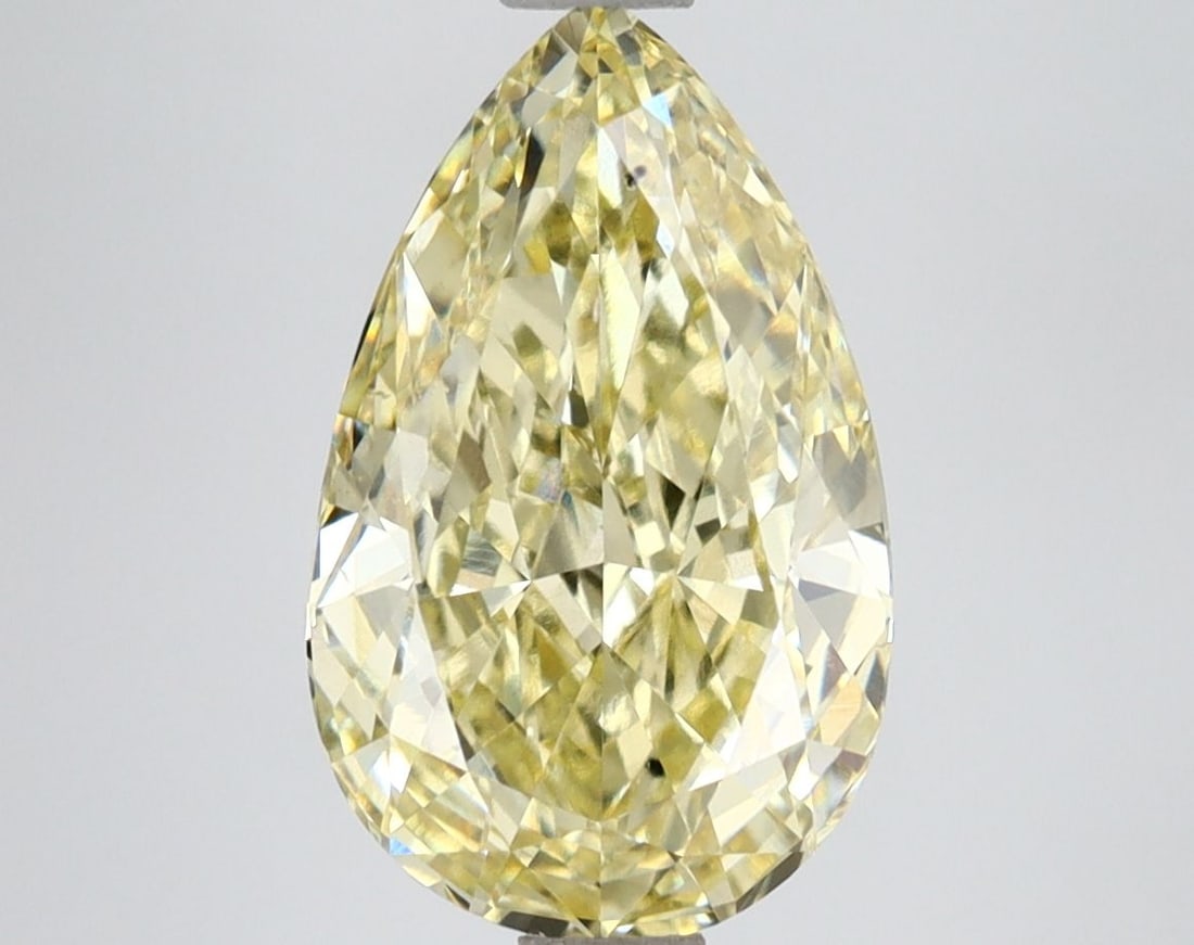 Loose Diamond - PEAR 3.25ct Fancy Intense Yellow VS2 (1 of 1)