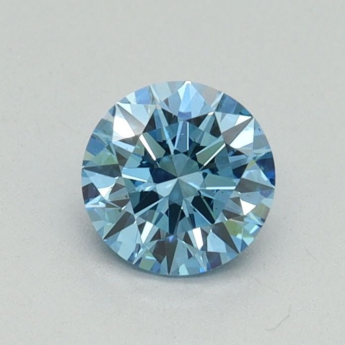 Loose Diamond - ROUND 0.55ct Fancy Vivid Blue VS2 (1 of 1)