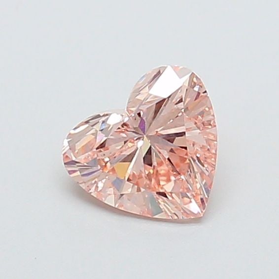 Loose Diamond - HEART 0.69ct Fancy Pink VS1: Loose Diamond - HEART 0.69ct Fancy Pink VS1 Source: This is a real non-mined Diamond that has been grown in a lab Shape: HEART Carats: 0.69 Color: Fancy Pink Certification: IGI Video: