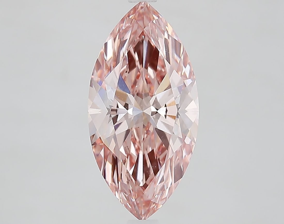Loose Diamond - MARQUISE 3.01ct Fancy Intense Pink VS1: Loose Diamond - MARQUISE 3.01ct Fancy Intense Pink VS1 Source: This is a real non-mined Diamond that has been grown in a lab Shape: MARQUISE Carats: 3.01 Color: Fancy Intense Pink Certification: IGI V