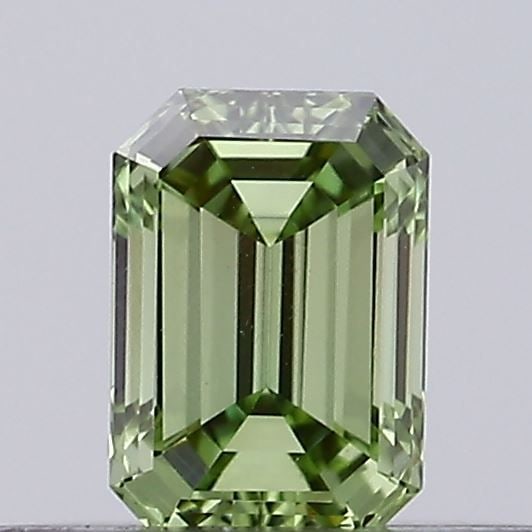Loose Diamond - EMERALD 0.2ct Fancy Vivid Green VS1: Loose Diamond - EMERALD 0.2ct Fancy Vivid Green VS1 Source: This is a real non-mined Diamond that has been grown in a lab Shape: EMERALD Carats: 0.2 Color: Fancy Vivid Green Certification: IGI Video:
