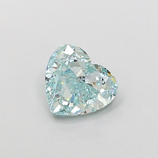 Loose Diamond - HEART 0.72ct Fancy Intense Blueish Green VVS2 (1 of 1)