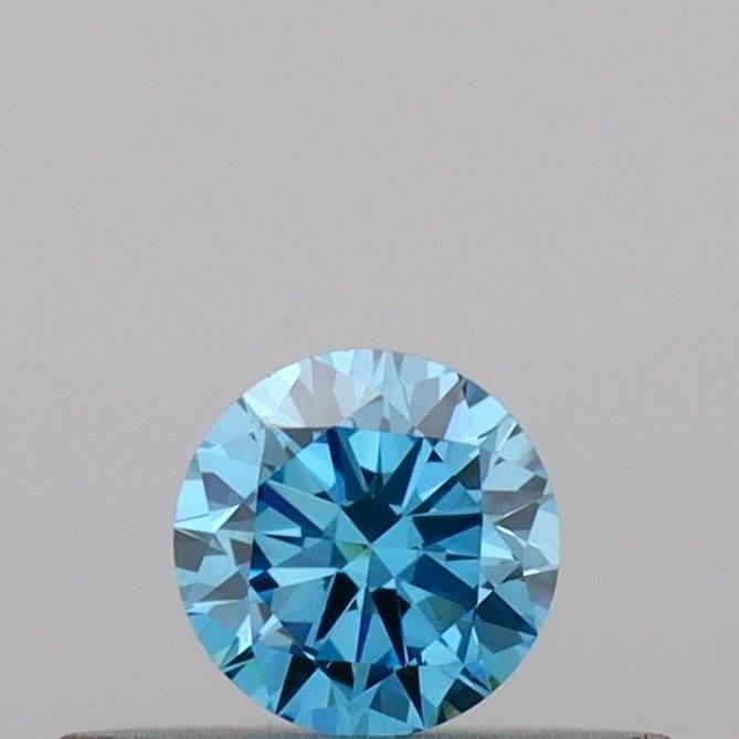 Loose Diamond - ROUND 0.2ct Fancy Vivid Blue VS1 (1 of 1)