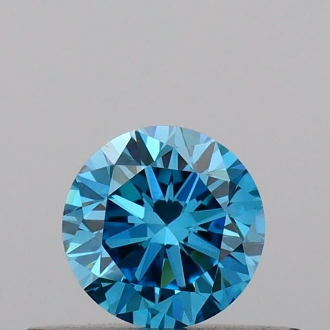 Loose Diamond - ROUND 0.34ct Fancy Vivid Blue VVS2 (1 of 1)