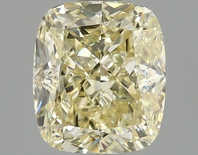 Loose Diamond - CUSHION MODIFIED 2.0ct Fancy Intense Yellow VS1: Loose Diamond - CUSHION MODIFIED 2.0ct Fancy Intense Yellow VS1 Source: This is a real non-mined Diamond that has been grown in a lab Shape: CUSHION MODIFIED Carats: 2.0 Color: Fancy Intense Yellow Ce