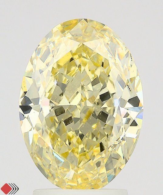 Loose Diamond - OVAL 4.03ct Fancy Intense Yellow VS1: Loose Diamond - OVAL 4.03ct Fancy Intense Yellow VS1 Source: This is a real non-mined Diamond that has been grown in a lab Shape: OVAL Carats: 4.03 Color: Fancy Intense Yellow Certification: IGI Video