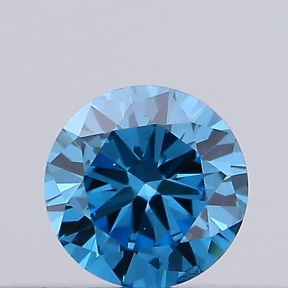 Loose Diamond - ROUND 0.13ct Fancy Vivid Blue SI2: Loose Diamond - ROUND 0.13ct Fancy Vivid Blue SI2 Source: This is a real non-mined Diamond that has been grown in a lab Shape: ROUND Carats: 0.13 Color: Fancy Vivid Blue Certification: IGI Video: