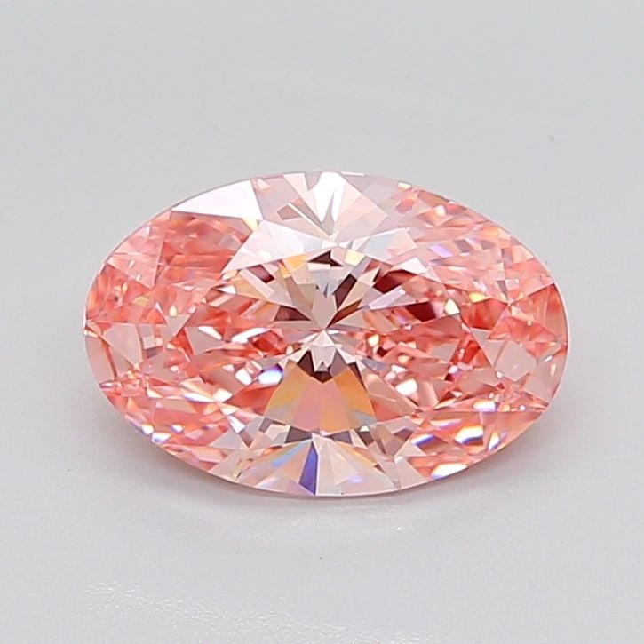 Loose Diamond - OVAL 3.02ct Fancy Vivid Pink VS1: Loose Diamond - OVAL 3.02ct Fancy Vivid Pink VS1 Source: This is a real non-mined Diamond that has been grown in a lab Shape: OVAL Carats: 3.02 Color: Fancy Vivid Pink Certification: IGI Video: