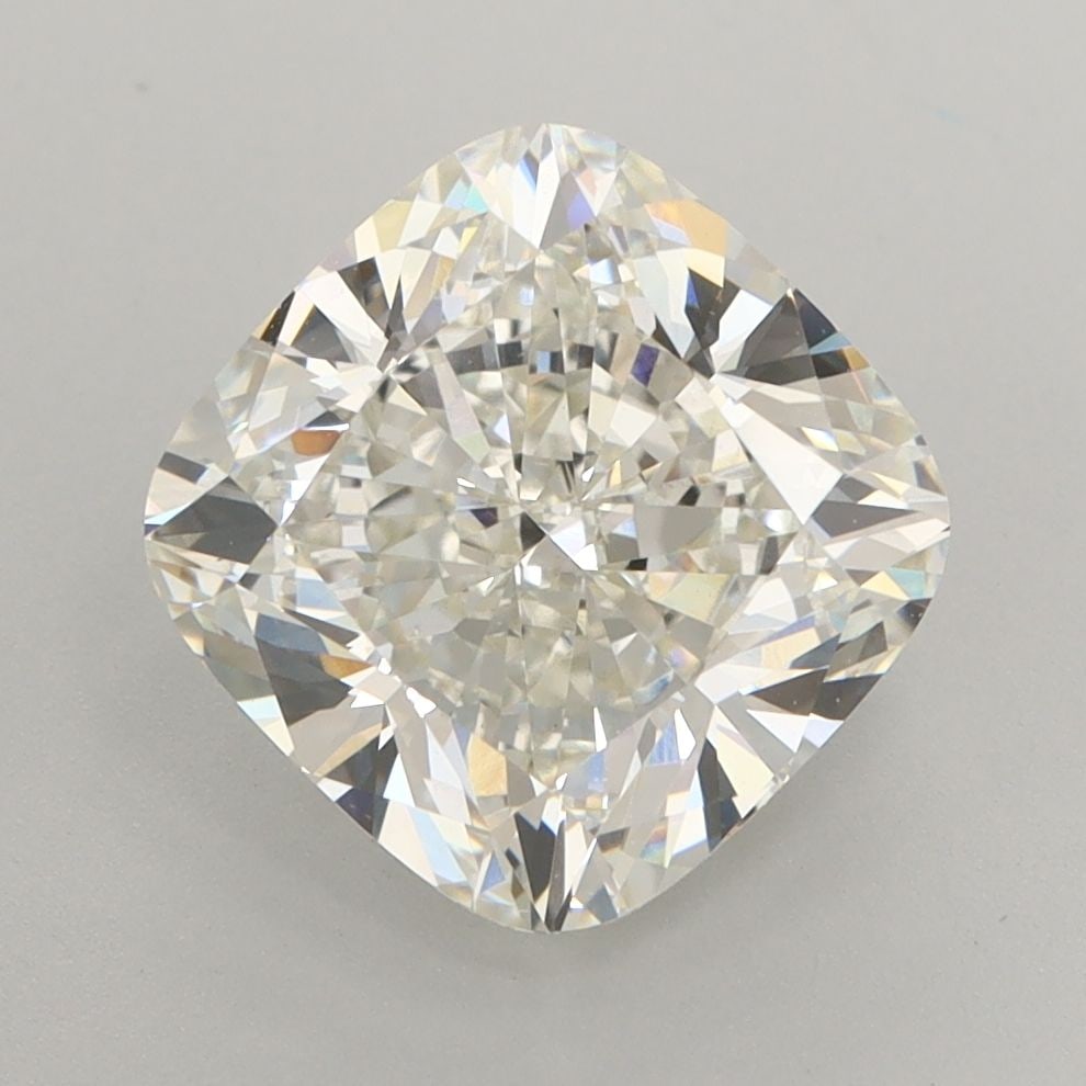 Loose Diamond - CUSHION BRILLIANT 4.12ct H VVS2: Loose Diamond - CUSHION BRILLIANT 4.12ct H VVS2 Source: This is a real non-mined Diamond that has been grown in a lab Shape: CUSHION BRILLIANT Carats: 4.12 Color: H Clarity: VVS2 Certification: IGI Vi