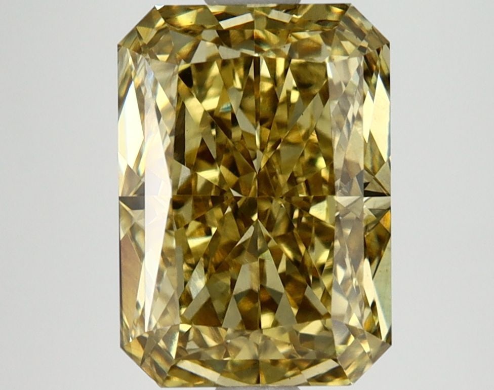 Loose Diamond - RADIANT 3.62ct Fancy Intense Gray Yellow VS2: Loose Diamond - RADIANT 3.62ct Fancy Intense Gray Yellow VS2 Source: This is a real non-mined Diamond that has been grown in a lab Shape: RADIANT Carats: 3.62 Color: Fancy Intense Gray Yellow Certific