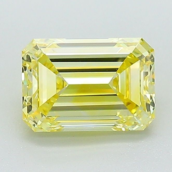 Loose Diamond - EMERALD 1.27ct Fancy Intense Yellow VVS2 (1 of 1)