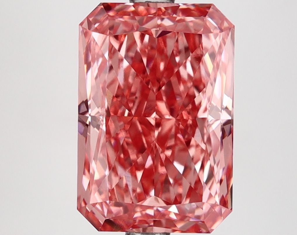 Loose Diamond - RADIANT 3.84ct Fancy Vivid Pink VS1 (1 of 1)