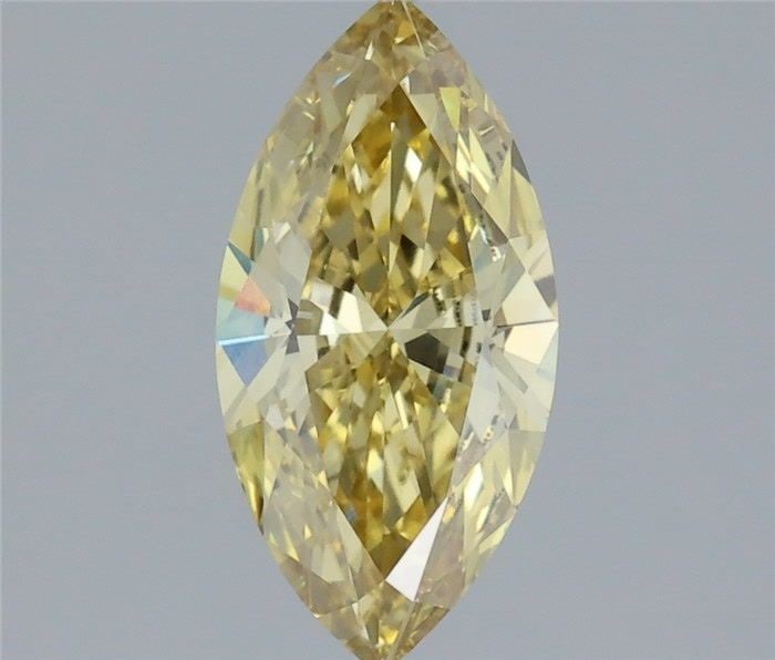 Loose Diamond - MARQUISE 1.14ct Fancy Intense Yellow VVS2: Loose Diamond - MARQUISE 1.14ct Fancy Intense Yellow VVS2 Source: This is a real non-mined Diamond that has been grown in a lab Shape: MARQUISE Carats: 1.14 Color: Fancy Intense Yellow Certification: