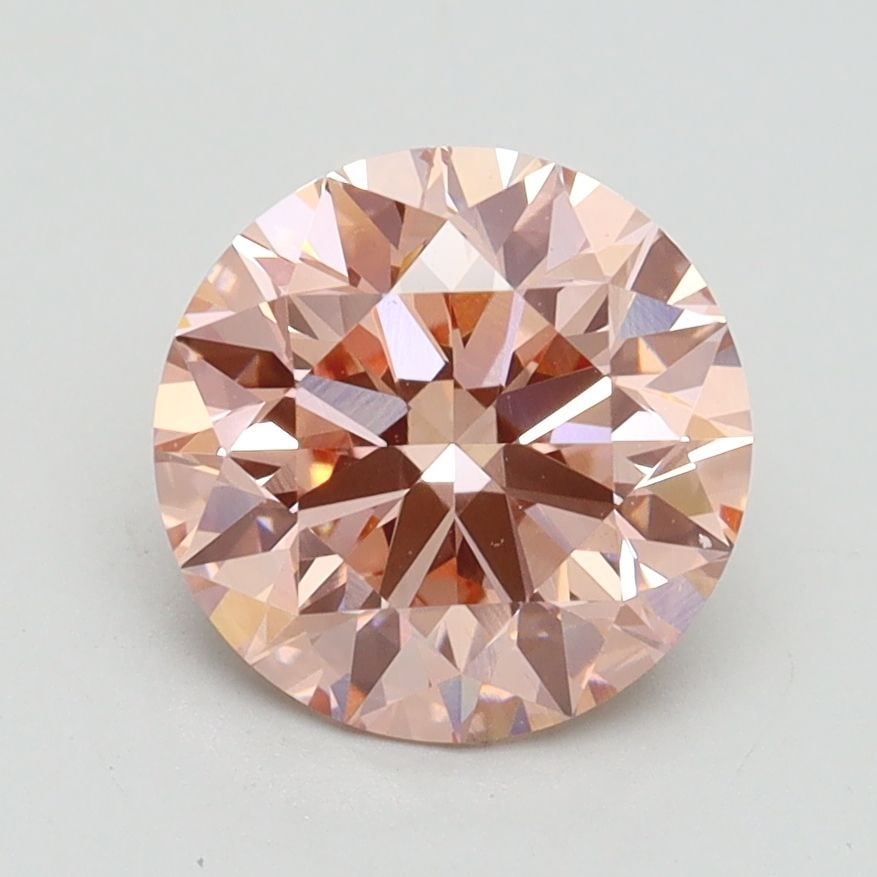 Loose Diamond - ROUND 2.0ct Fancy Intense Pink VS1: Loose Diamond - ROUND 2.0ct Fancy Intense Pink VS1 Source: This is a real non-mined Diamond that has been grown in a lab Shape: ROUND Carats: 2.0 Color: Fancy Intense Pink Certification: IGI Video: