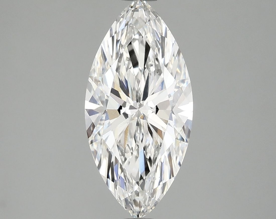 Loose Diamond - MARQUISE 2.08ct F VS1: Loose Diamond - MARQUISE 2.08ct F VS1 Source: This is a real non-mined Diamond that has been grown in a lab Shape: MARQUISE Carats: 2.08 Color: F Clarity: VS1 Certification: IGI Video: